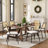 Fabric Upholstered Side Dining Chairs-2120704269