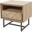 55cm W Solid Wood Bedside Table