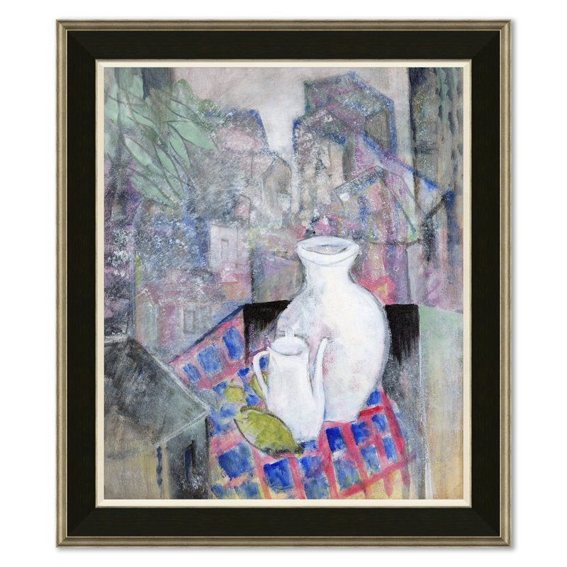 Vase expressif - peinture encadrée