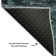 Premium Machine Washable Cerrito AMF555 Teal Rug