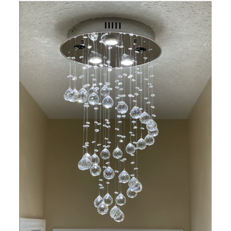 Lustre à niveaux unique à 5 lumières Briallen
