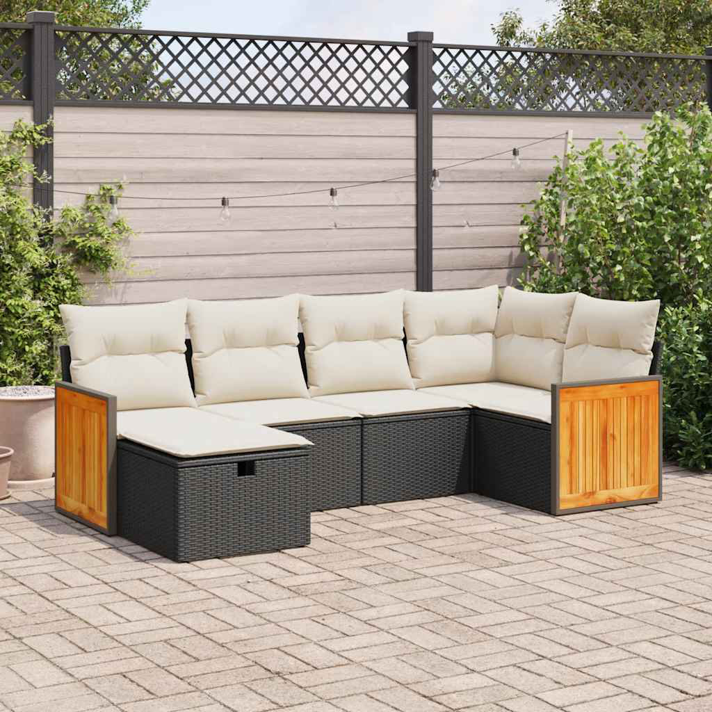 Gartensofa Rubith mit Kissen