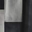 Rêve de cuboïdes noir et blanc - Rideau Shapes - Rideau abstrait occultant - 1 panneaux-2002670376