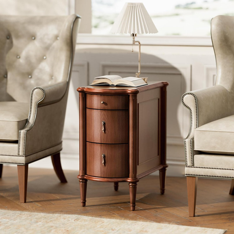 Retro Side Table, Brown