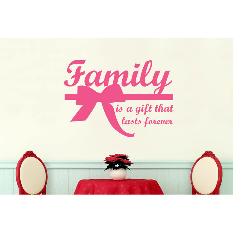 Wall Decal, Medium, Pink