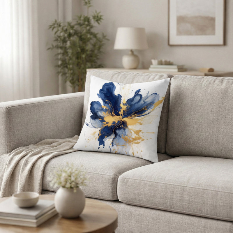 Coussin Fractals, H 16 po x l 16 po