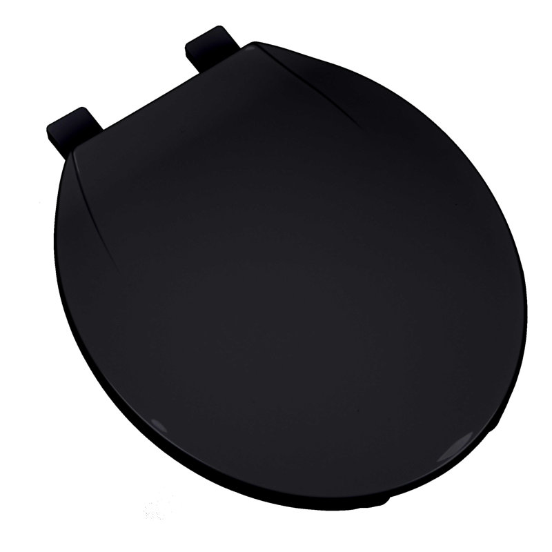 Siège de toilette rond Deluxe Deluxe, Noir