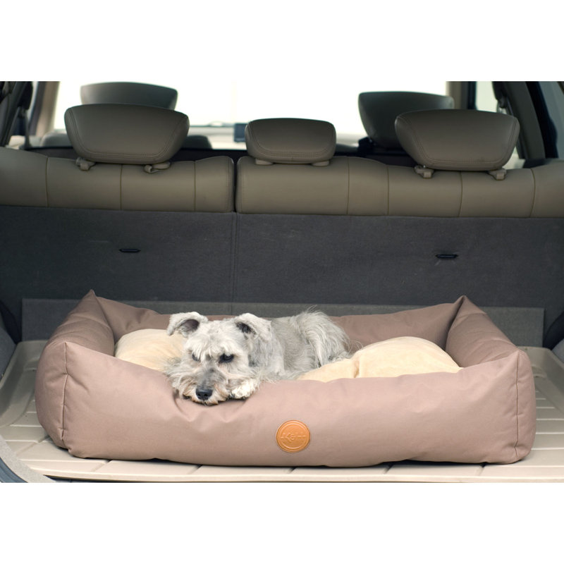 Lits de voyage pour chien, Petit (l 36 po x P 24 po x H 7 po), Brun clair