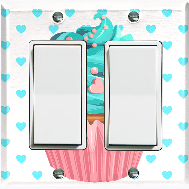 Plaque murale berçante Cupcake