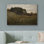«Wildflower Meadow Hillside», impression sur toile - décor de paysage de campagne classique pour salon de campagne