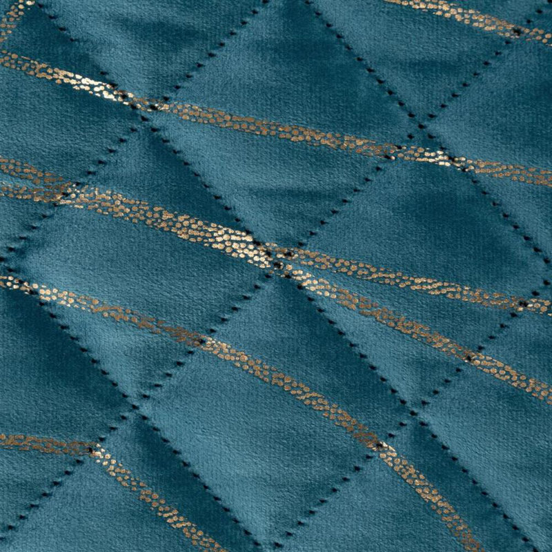 Pullins Damask Bedspread, W220 x L240cm, Marine