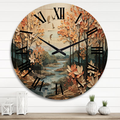 Horloge murale Olyphant