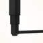 Bureau d'ordinateur avec pieds en métal noir H 29,35 po x l 47,01 po x P 23,63 po Sylvia