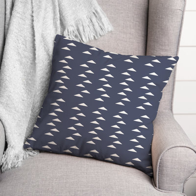 Triangle Patterns 8 Outdoor Throw Pillow