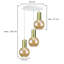 Omri 3 - Light Cluster Pendant
