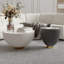 Ensemble de 2 tables de rangement Rayoshann