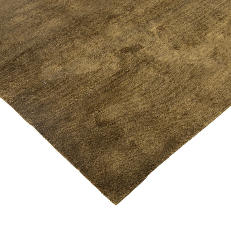Gold Stelle Contemporary Tibetan Silk Rug - 9' x 12'