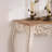 Console Table with Carved Details