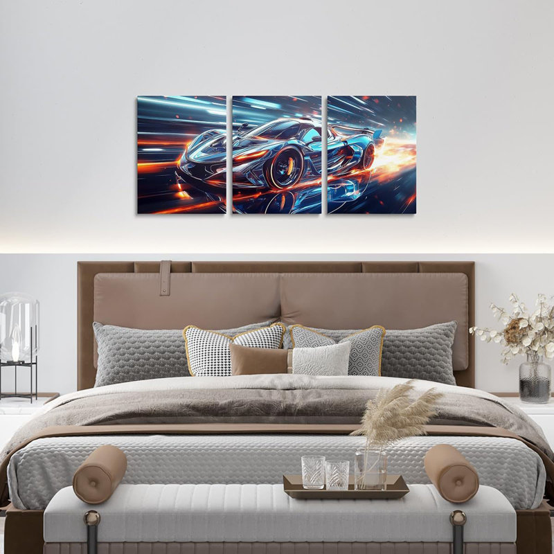 3 Piece Wrapped Canvas Print