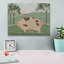 «Folk Farm III» par Regina Moore, art mural sur toile-392440995