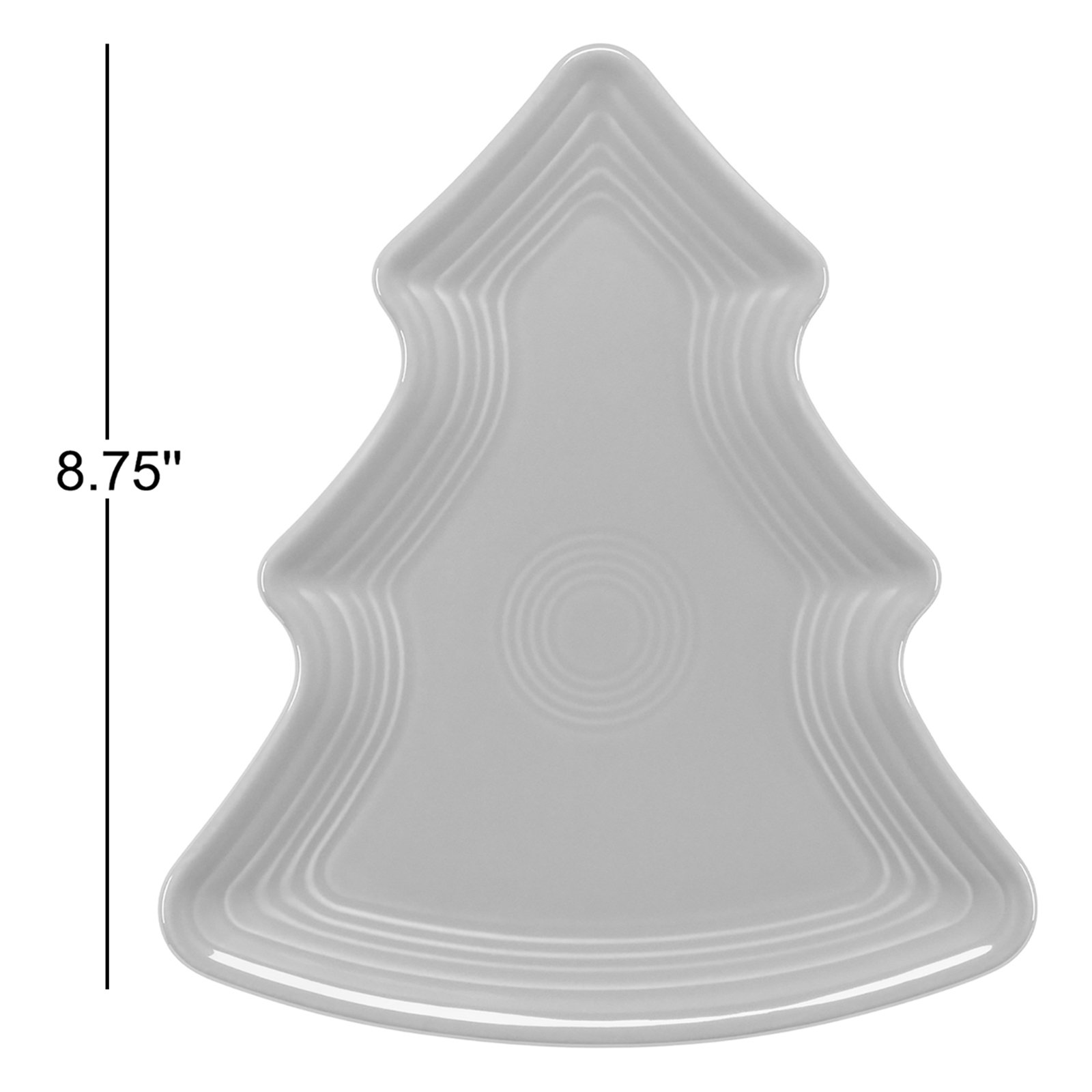 Christmas 9" Ceramic Salad Plate, Jade