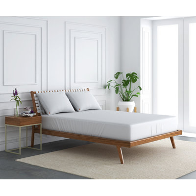 Waterproof Hypoallergenic Dust Mite Proof Fitted Natural Cotton Mattress Protector