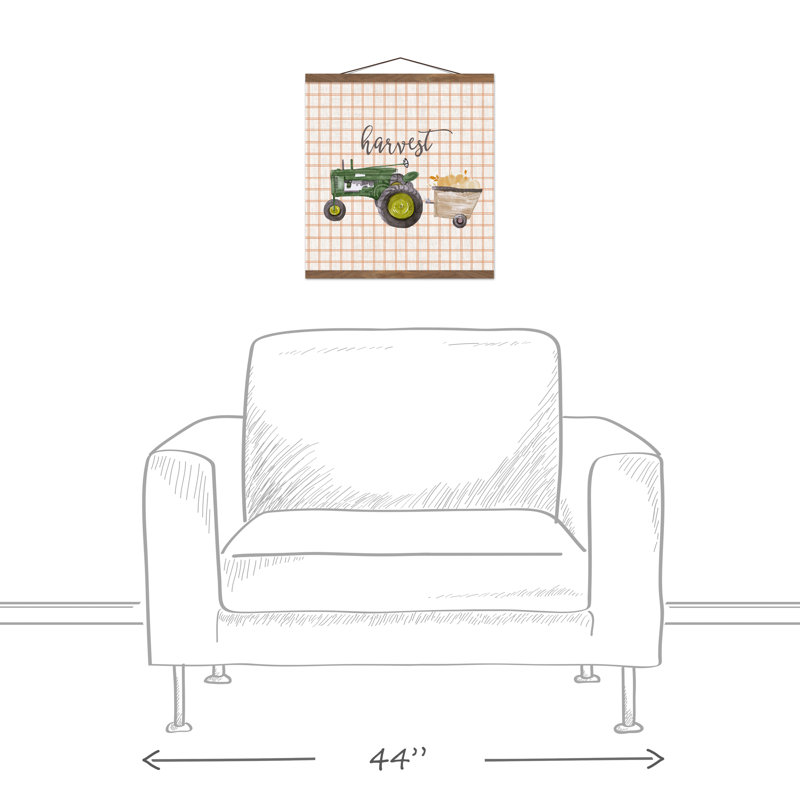 Suspension murale sur toile