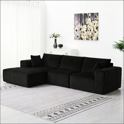 Modular Sectional Sofa, Cloud Sectional Couch With Deep Seat, Modern L-Shape Sofa For Living Room Comfort And Style