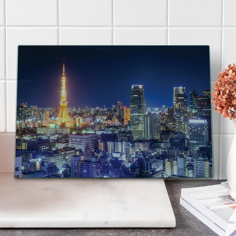 East Urban Home Glass Cutting Board