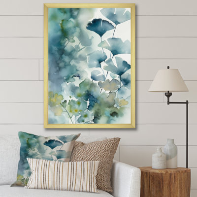 «Jahque Blue Mystique Of Fern I», reproduction sur toile