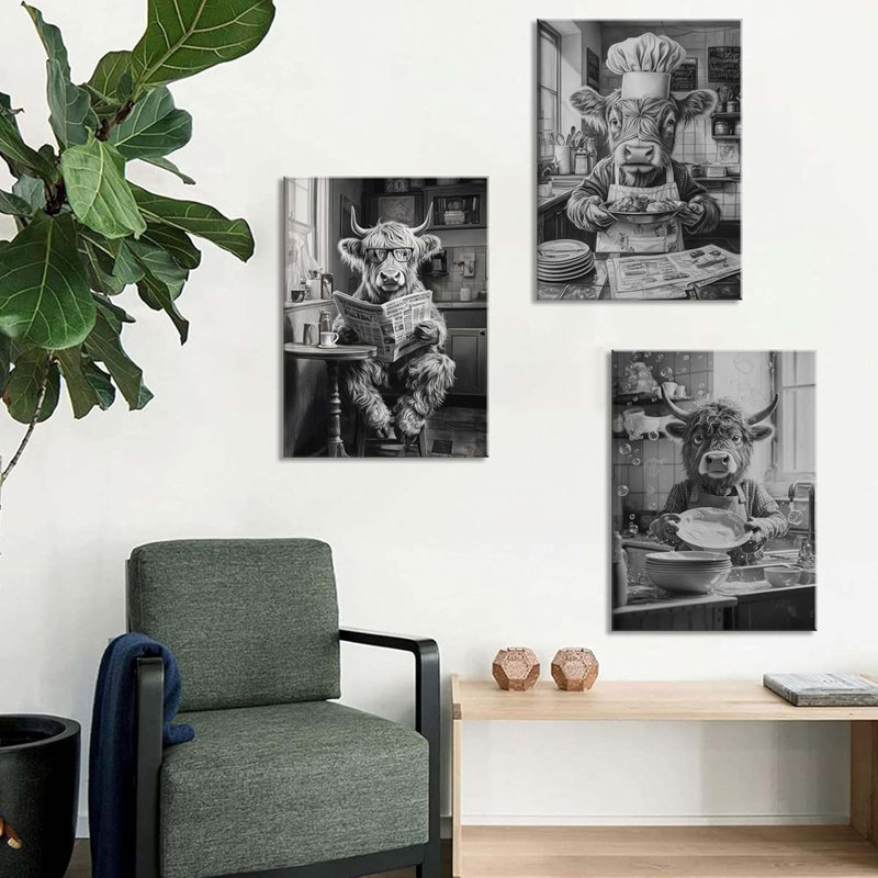 3 Piece Wrapped Canvas Print