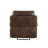 Brown Leather-GEL Match Recliner Chair