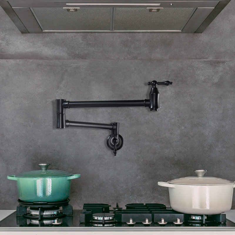 Dilon Kitchen Faucet, Matte Black