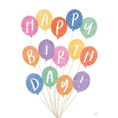 «Zanyria Birthday Wishes II», reproduction sur toile