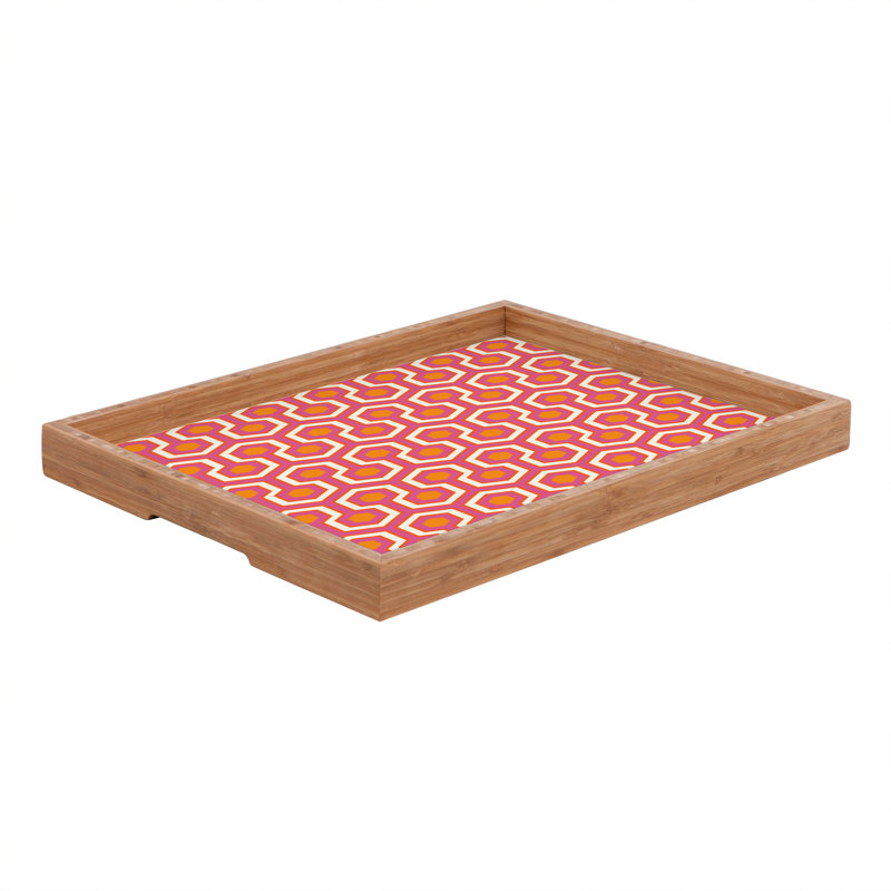 Plateau de table repose-pieds/café zest, H 1,75 po x l 18 po x p 14 po