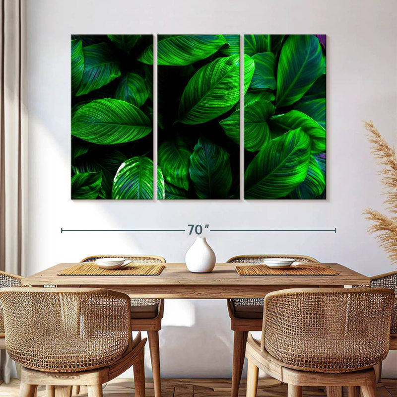 Harnek Green Plants, 42" H x 65" W