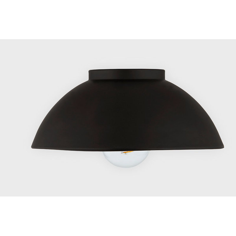 Eclipse 1 Light Flush Mount, 5.75" H x 11.75" W x 11.75" D