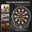 Norma LCD Electronic Dartboard Set 26 Games w/ 185 Variations 6 Darts
