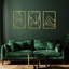 Ensemble de 3 décorations murales Ionelia-461829476