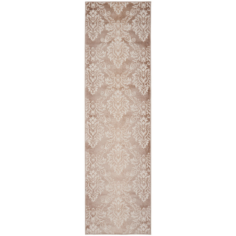 Ibrahim Damask Indoor Rug, Runner 2'3" x 7'6"