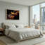 «Versing Champagne in Crystal Glasses with Golden Splash», art mural sur toile-1629452057