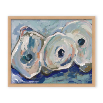 Coastal Retreat Pearlescent Elegance: Oyster Abstract