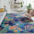 Toro Hand Tufted Wool Floral Rug-1167266540