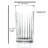 Timeless 14 oz. Crystal Highball Glass Set