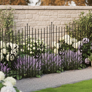 Clôture de jardin d'extérieur