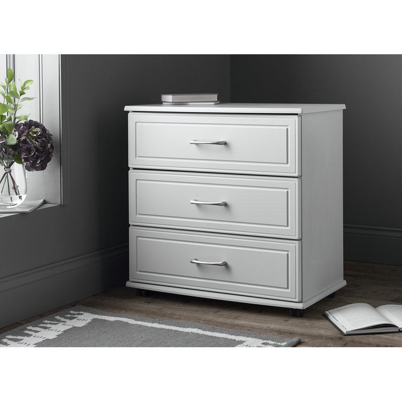 Millsap 78 cm W Chest of 3 Drawers