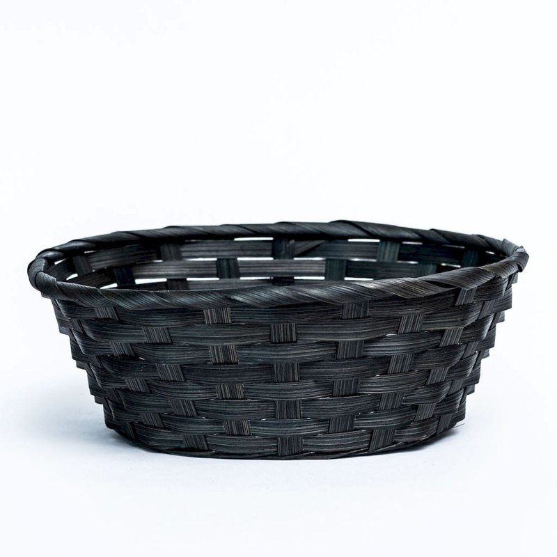 Bay Isle Home™ Bamboo Decorative Basket, 3.5" H x 9.7" W x 7.5" D