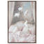 Oliver Gal Leaping Bunnies Animals - Diamond Dust Framed Canvas Art-733651497-733651503