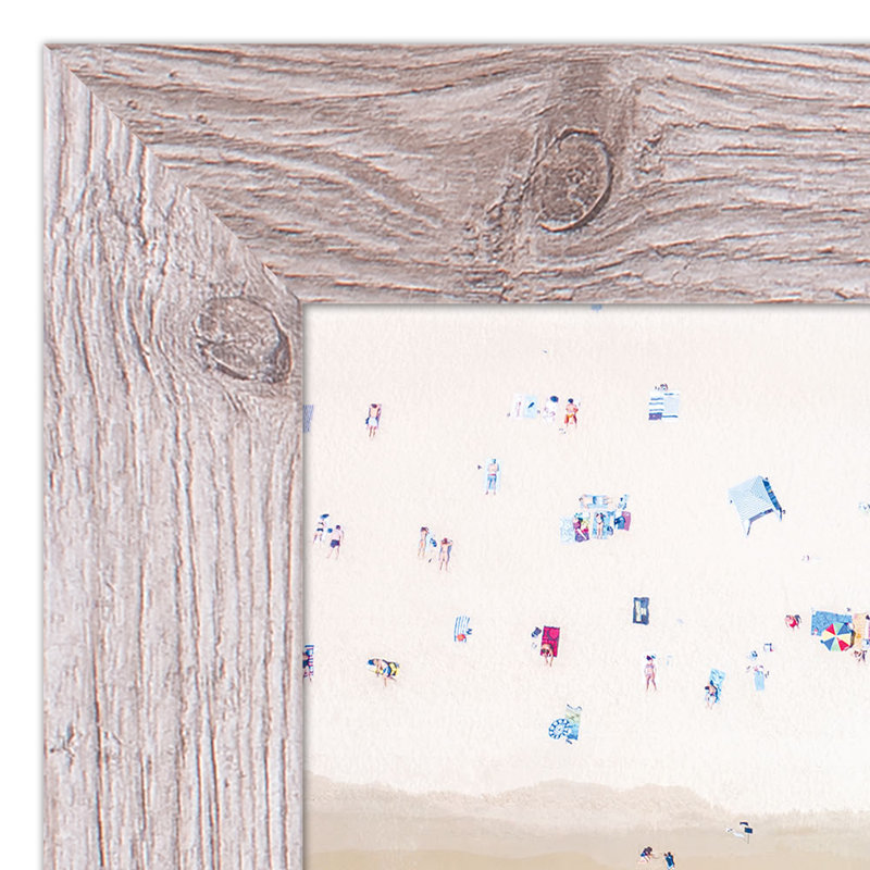 «Above View Beach», reproduction encadrée, H 11 po x l 14 po x P 0,75 po