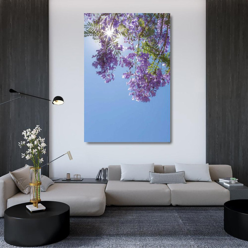 «Latitude Run® Mahan, Kathy», art sur toile tendue: Jacaranda Tree I